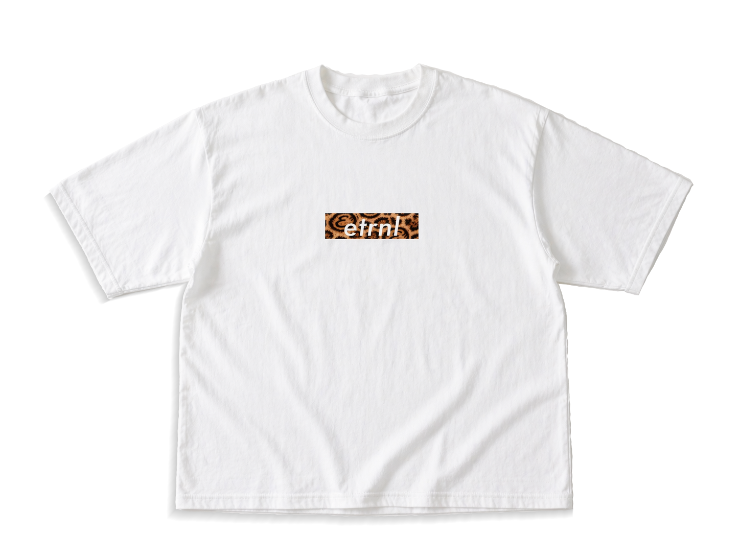BOX LOGO LEOPARD TEE